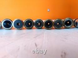 Lot of 21 Assorted 97X 100X Microscope Objectives AS-IS