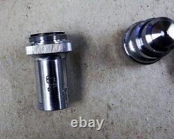 Lot of 3. RBX. 60x Laser beam expander(s) Microscope objective lens See Des