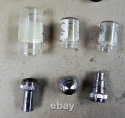 Lot of 3. RBX. 60x Laser beam expander(s) Microscope objective lens See Des