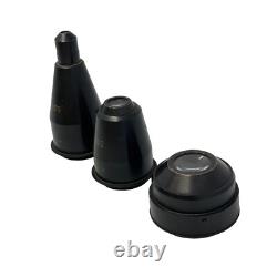 Lot of 3 Vintage Microscope Objective Lenses 50X 20X 10X Used
