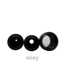 Lot of 3 Vintage Microscope Objective Lenses 50X 20X 10X Used