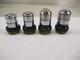 Lot Of 4 Bausch & Lomb Microscope Objective Lenses A100x Oil 40x 10x & 4x 160mm