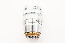 MINT Nikon 40X/0.55 160/0-2 DIC LWD microscope objective From JAPAN #240701y
