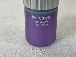 MITUTOYO LCD Plan Apo NUV 20X / 0.40? /0.7 f=200 Microscope Objective Lens