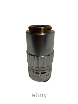 MITUTOYO M Plan Apo 10 0.28 378-803-2 D40267 Microscope Objective Lens USED
