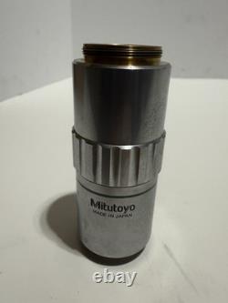 MITUTOYO M Plan Apo 20 0.42 378-804-2 D26928 Microscope Objective Lens USED