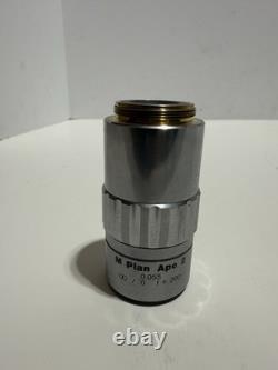 MITUTOYO M Plan Apo 2 0.055 378-801 45354 Microscope Objective Lens USED