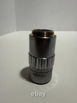 MITUTOYO M Plan Apo 2 0.055 378-801 45354 Microscope Objective Lens USED