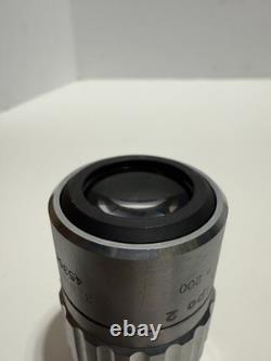 MITUTOYO M Plan Apo 2 0.055 378-801 45354 Microscope Objective Lens USED