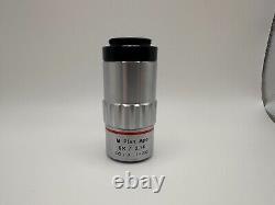 MITUTOYO M Plan Apo 5 x /0.14? / 0 f=200 Microscope Objective Lens