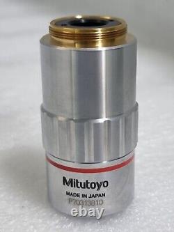 MITUTOYO M Plan Apo 5 x /0.14? / 0 f=200 Microscope Objective Lens