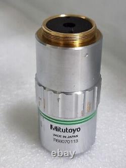 MITUTOYO M Plan Apo SL 20 x /0.28? / 0 f=200 Microscope Objective Lens