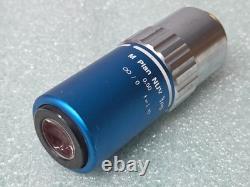 MITUTOYO M Plan NUV 50X / 0.50 f=200 Microscope Objective Lens