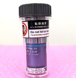 MITUTOYO M Plan UV 50 x /0.40? / 0 f=200 Microscope Objective Lens From Japan