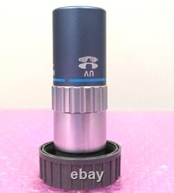 MITUTOYO M Plan UV 50 x /0.40? / 0 f=200 Microscope Objective Lens From Japan