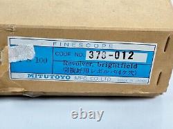 MITUTOYO Microscope Objective Lens Turret (New) FS-100 378-012