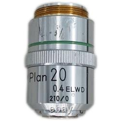 M Plan 20x 0.4 ELWD 210/0 Microscope Objective Lens