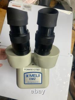 Meiji EMZ 5 Microscope With a 0.30 Objective Lens