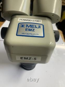 Meiji EMZ 5 Microscope With a 0.30 Objective Lens