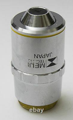 Meiji S APO F 10x 0.40 /0.17 f=200 Microscope Objective Lens Plan Planapo RMS