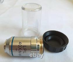 Metallurgical Microscope Objective 40X INFINITY PLAN Achromatic Long Lens New