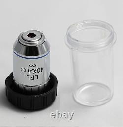 Metallurgical Microscope Objective 40X INFINITY PLAN Achromatic Long Lens New