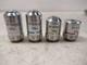 Micros Austria Set Of 4 Microscope Objective Lenses 100x Plan Oil, 40x 10x 4x
