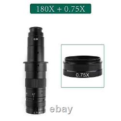 Microscope Camera Objective Lens 180 Multiples Adjustable Focus 180X 130X Lot