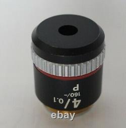 Microscope Nikon Educational Microscope Polarized Objective Lens P 4/0.1 160