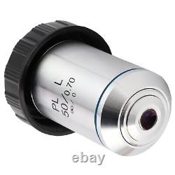 Microscope Objective Lens KP-50X Scientific Electronics PL50X Objective Lens