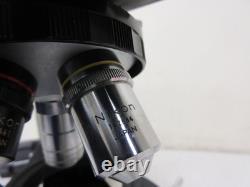 Microscope Objective Lens Lot Nikon Phase 40x Plan 100 Oil + Eyepiece CFW10x