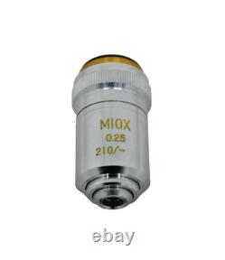 Microscope Objective M10X 0.25 210/