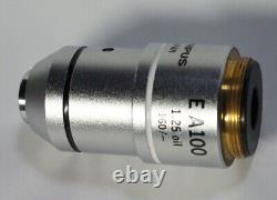 Microscope Olympus Training Microscope Objective Lens E Achromat 100 oil
