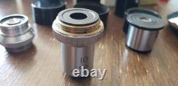 Microscope Technical Instrument 29086 objective Bausch Gaertner 48 32 16 mm lens