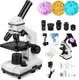 Microscope For Adults Professionalcompound Microscope For Kids 8-12,100x-2000x