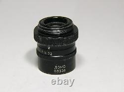 Microscope objective microplanar F=40 14,5 High Resolution lens, LOMO factory