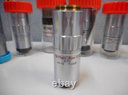 Mitutoyo 100x Microscope Objective Lens M PLAN APO 100 f-200 0.70 Used