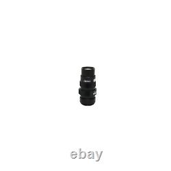 Mitutoyo 3X Eye Piece Microscope Objective Lens 375-037 & 1X Adapter Ring