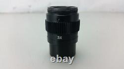 Mitutoyo 3X Eye Piece Microscope Objective Lens 375-037 375037