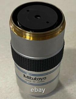 Mitutoyo Bd Plan Apo Sl50 Sl 50x Microscope Objective Lens 378-841 Free Shipping
