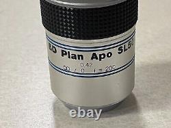 Mitutoyo Bd Plan Apo Sl50 Sl 50x Microscope Objective Lens 378-841 Free Shipping
