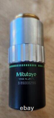 Mitutoyo M PLAN NIR 20 0.40 F = 200 Microscope Objective Lens