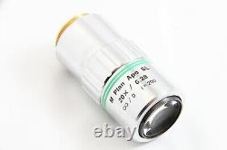 Mitutoyo M Plan APO SL 20x / 0.28 f=200 Infi/0 Microscope Objective Lens #5161