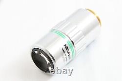 Mitutoyo M Plan APO SL 20x / 0.28 f=200 Infi/0 Microscope Objective Lens #5161