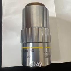 Mitutoyo M Plan Apo 10x / 0.28 /0 f=200 Microscope Objective Lens used