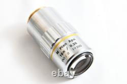 Mitutoyo M Plan Apo 10x / 0.28 Infi/0 f=200 Microscope Objective Lens #5450