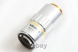 Mitutoyo M Plan Apo 10x / 0.28 Infi/0 f=200 Microscope Objective Lens #5452
