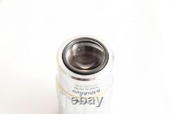 Mitutoyo M Plan Apo 10x / 0.28 Infi/0 f=200 Microscope Objective Lens #5452