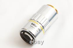 Mitutoyo M Plan Apo 10x / 0.28 Infi/0 f=200 Microscope Objective Lens #5454