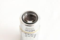 Mitutoyo M Plan Apo 10x / 0.28 Infi/0 f=200 Microscope Objective Lens #5454